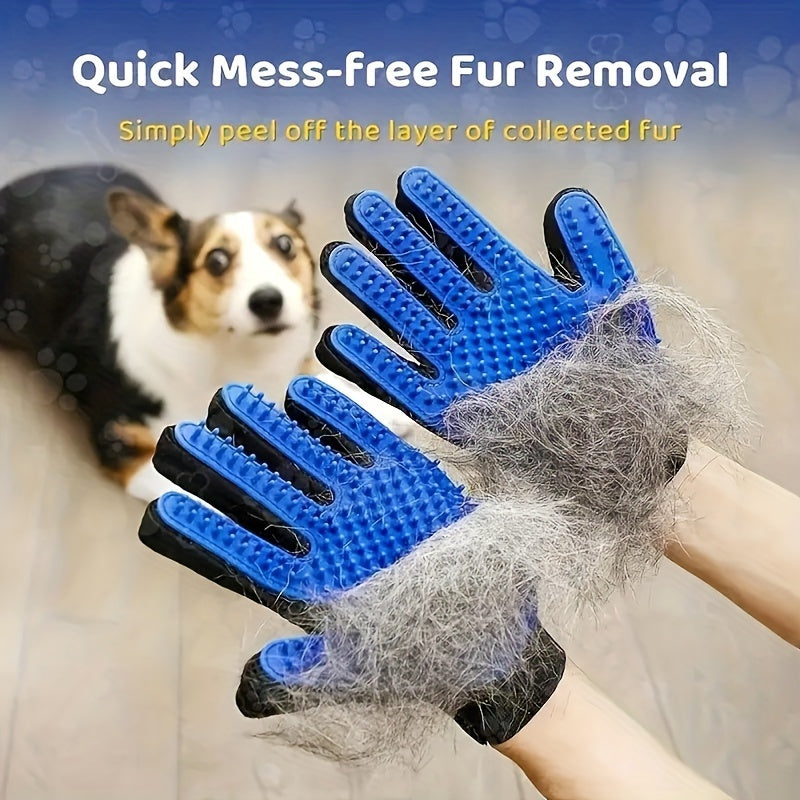 Haven Pet Grooming Glove - silicone deshedding glove for dogs and cats