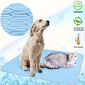 Haven Cooling Mat for dogs and cats - gel cooling pad in blue